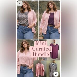 🌸Berry & Bloom Mini Curated Bundle / Cozy Layered Nature Girl Set🌸